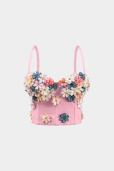 "3D Embroidery Slip Cami Top"