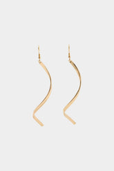 "Alloy Wavy Earrings"