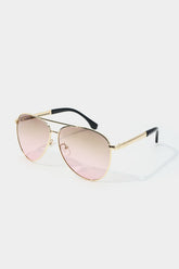 "Alloy Frame Sunglasses"