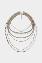 "Alloy Multi-Layer Necklace"