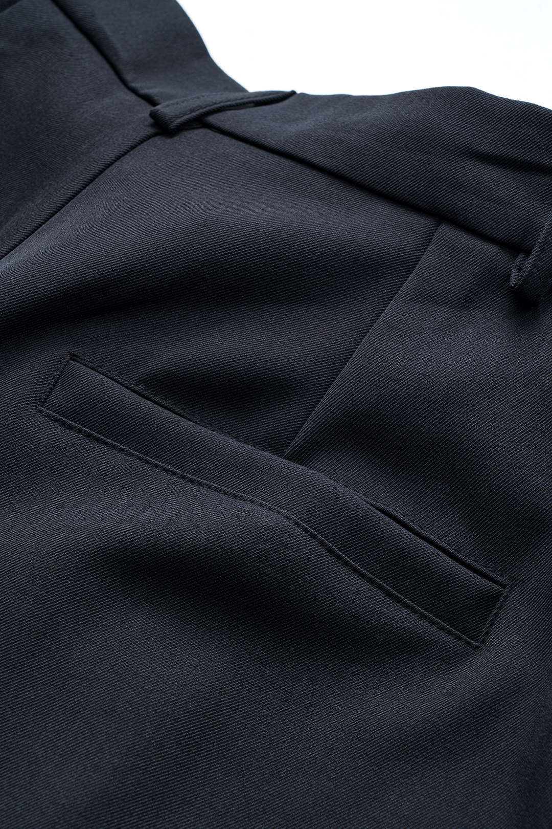 "Asymmetrical Wide Leg Trousers"