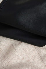 "Contrast Zipper Tube Top"