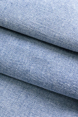 "Denim Asymmetrical Pocket Skirt"