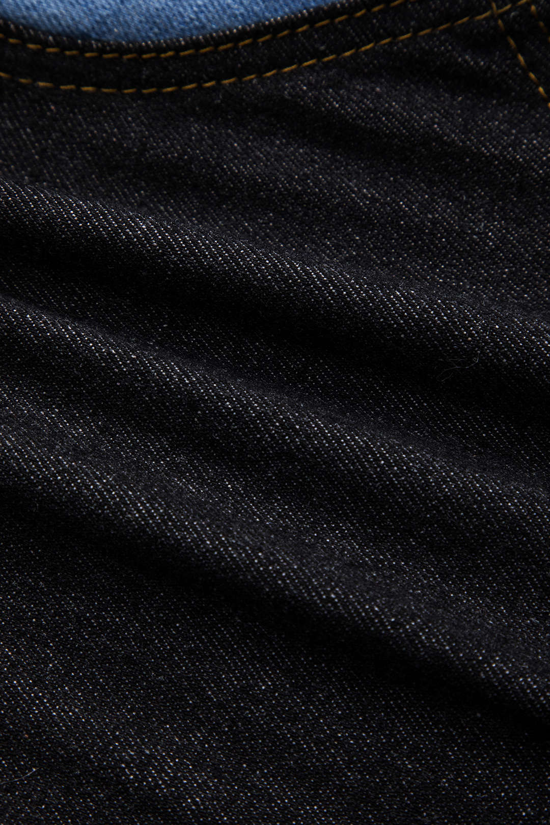"Contrast Denim Patchwork Zipper Bustier Dress"