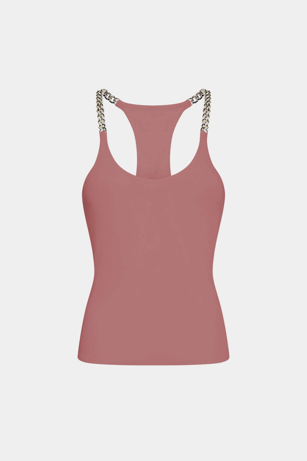 "Chain Decor Sleeveless Tank Top"