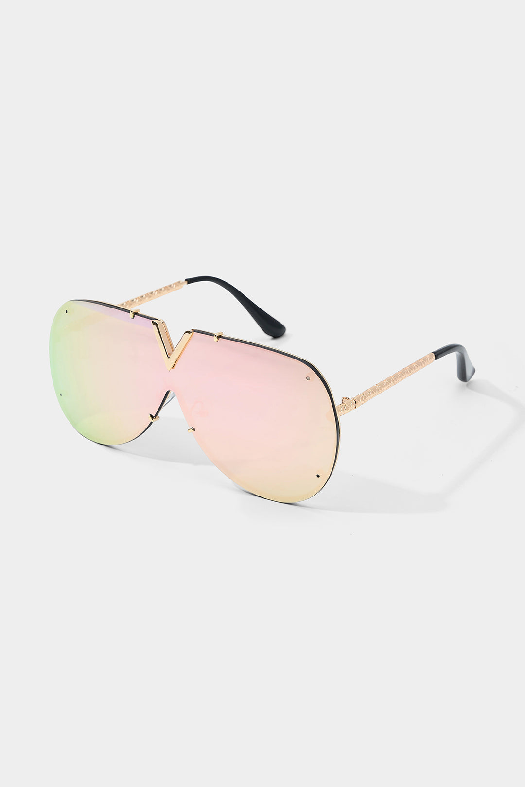 "Alloy Frameless Sunglasses"