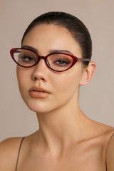"Cat-Eye Frame Sunglasses"