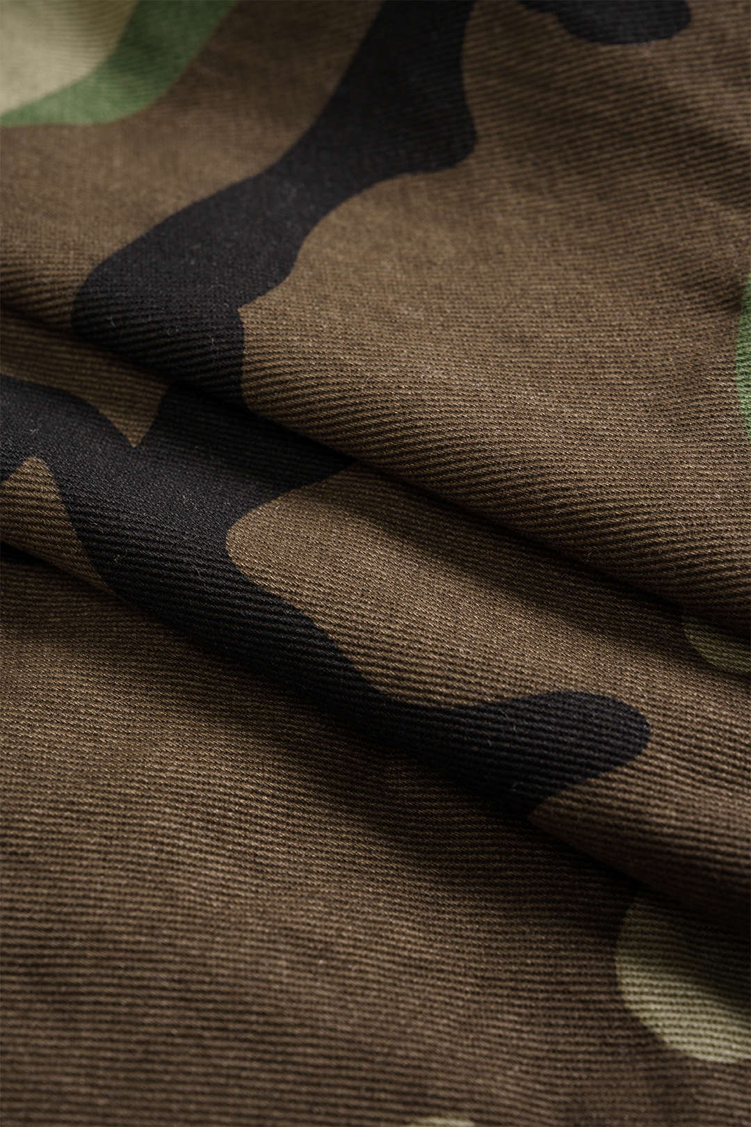 "Camo Destroyed Cargo Shorts"