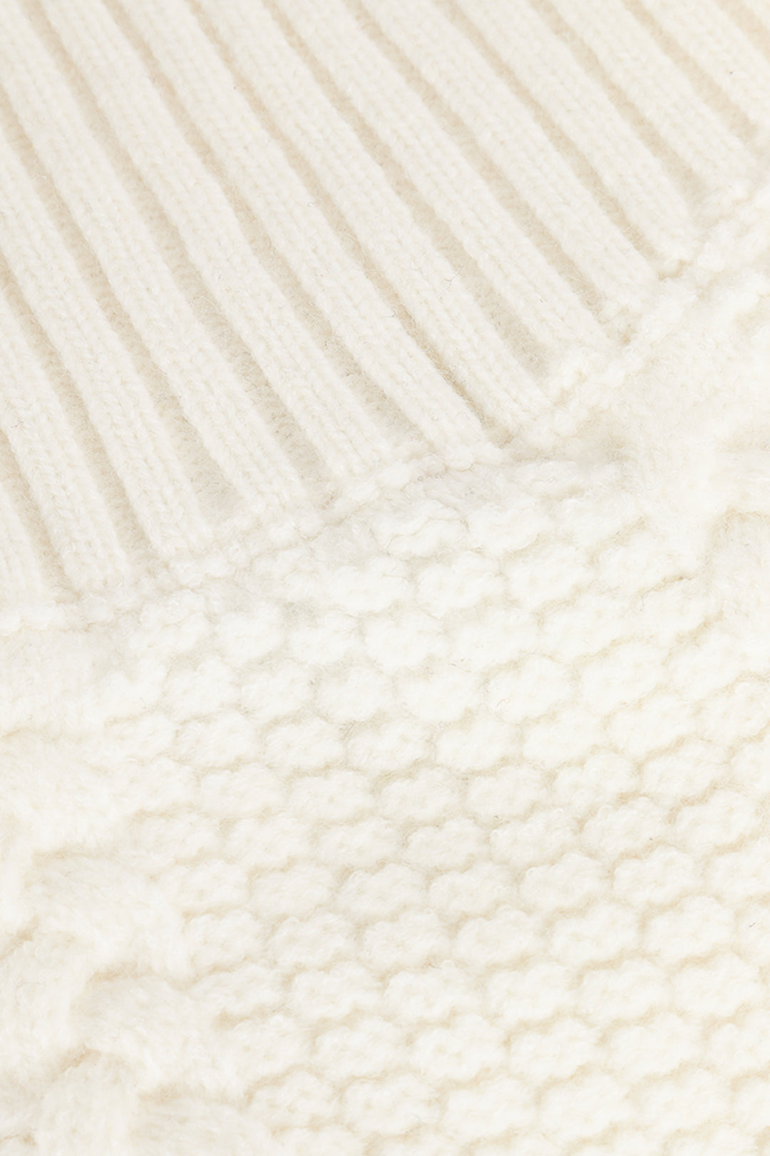 "Cable Knit Mini Skirt"