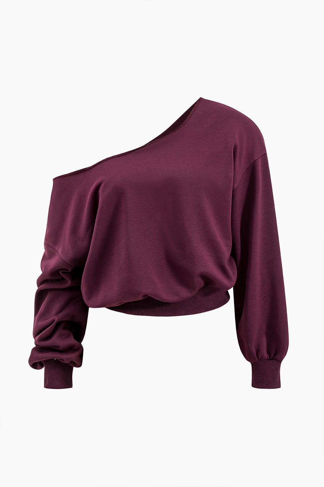 "Asymmetric Top And Pants Set"