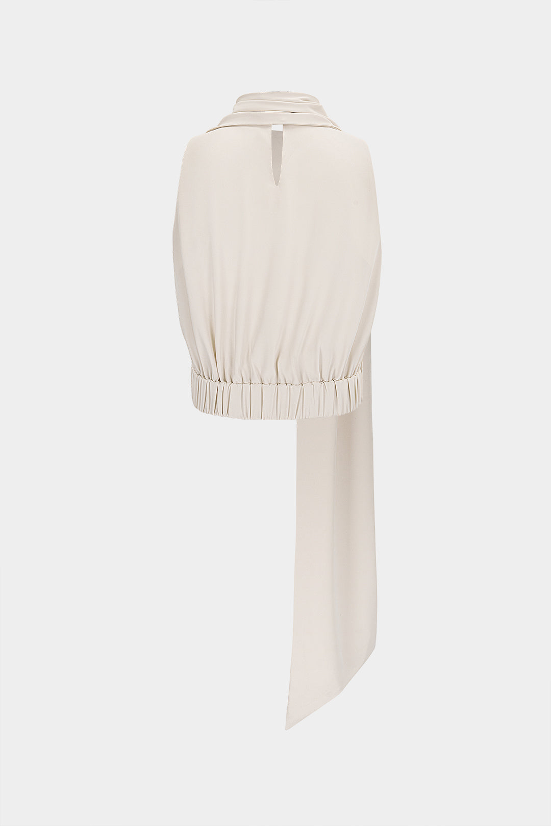 "Asymmetrical Tie-Up Tank Top"