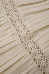 "Chiffon Asymmetrical V-Neck Tie-Up Cami Top"