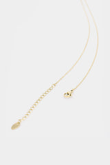 "Alloy Letter Necklace"