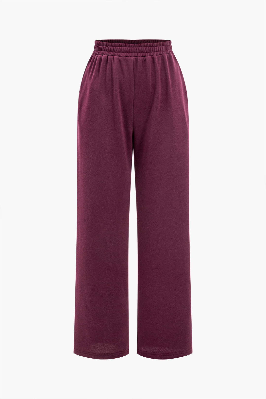 "Asymmetric Top And Pants Set"