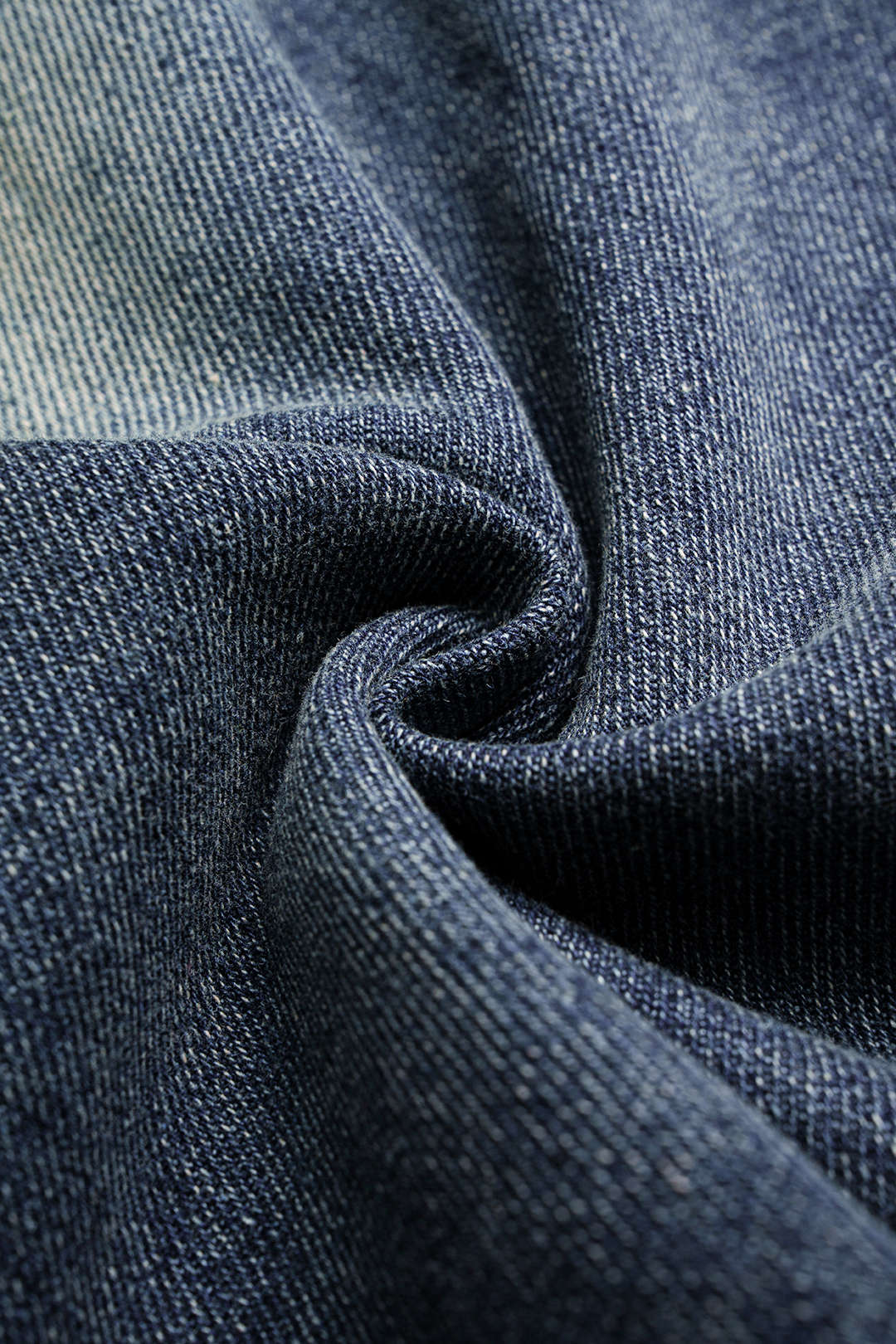 "Denim Frayed Eyelet Wide Leg Shorts"