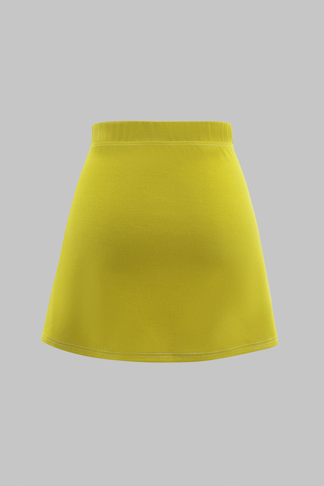 "Asymmetrical Patchwork Skirt"
