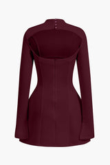 "Backless Mini Dress"
