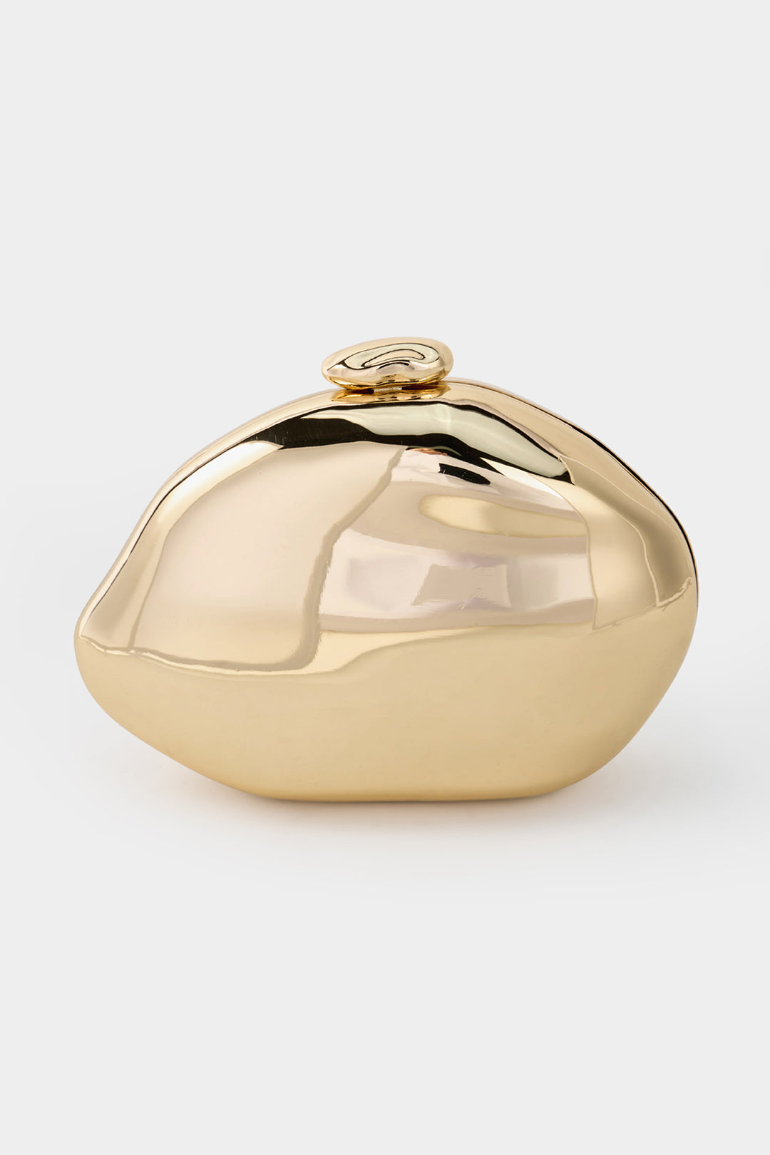 "Alloy Irregular Clutch Bag"