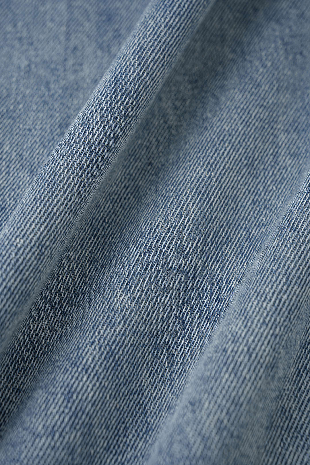 "Denim Double Waistband Asymmetrical Ripped Wide Leg Jeans"