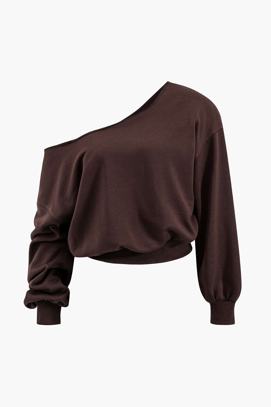 "Asymmetric Top And Pants Set"