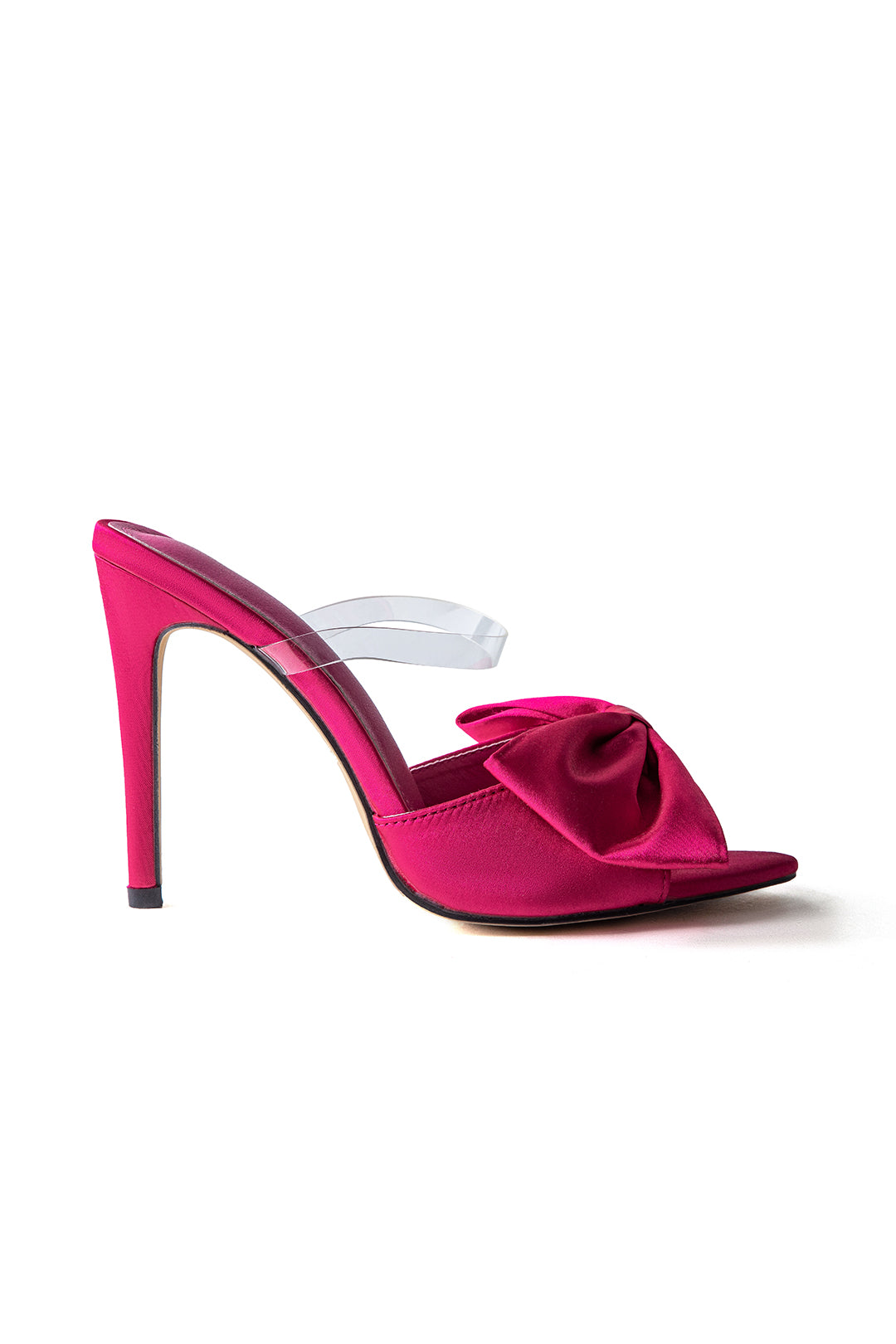 "Bowtie Slingback High Heels"