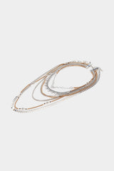 "Alloy Multi-Layer Necklace"