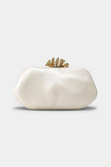 "Alloy Irregular Clutch Bag"