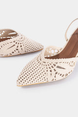 "Cut Out Pointed Toe Heels"