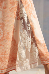 "Bohemian Print Lace Patchwork Knotted Cut Out Strapless Midi Dress"