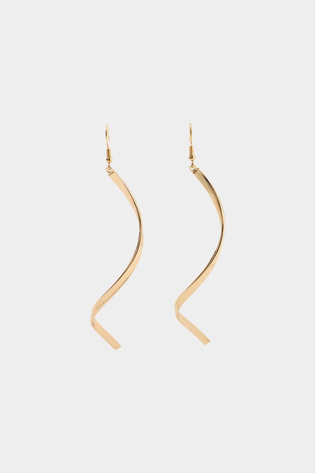 "Alloy Wavy Earrings"