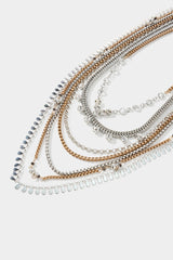 "Alloy Multi-Layer Necklace"
