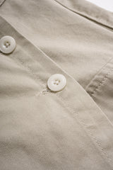 "Asymmetrical Pocket Mini Skirt"