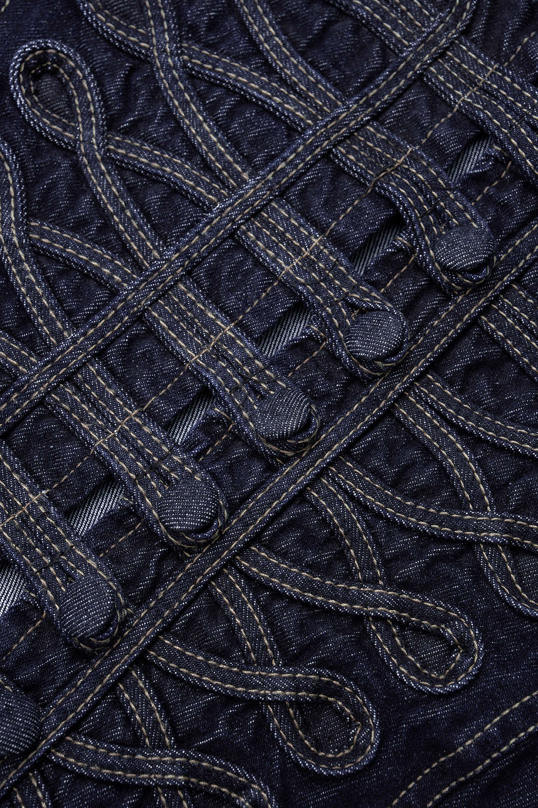 "Denim Button Tank Top"