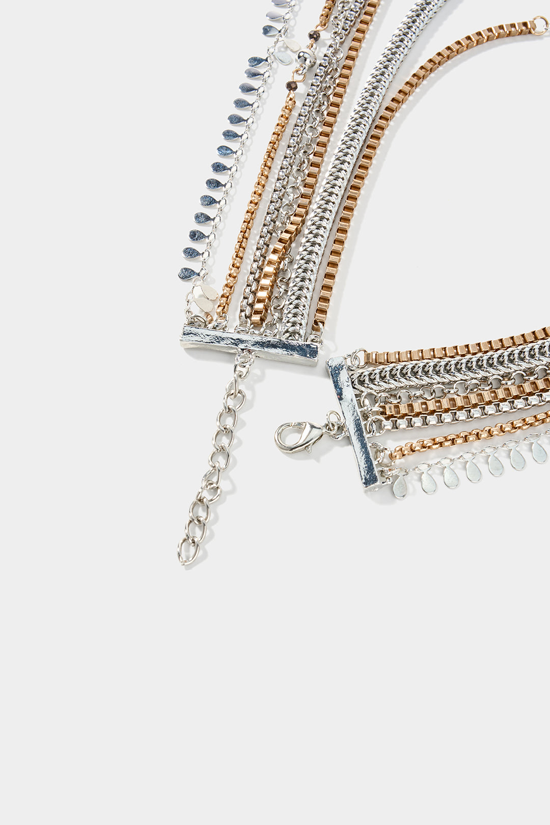 "Alloy Multi-Layer Necklace"