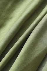 "Asymmetric Hem Split Button Decor Skirt"