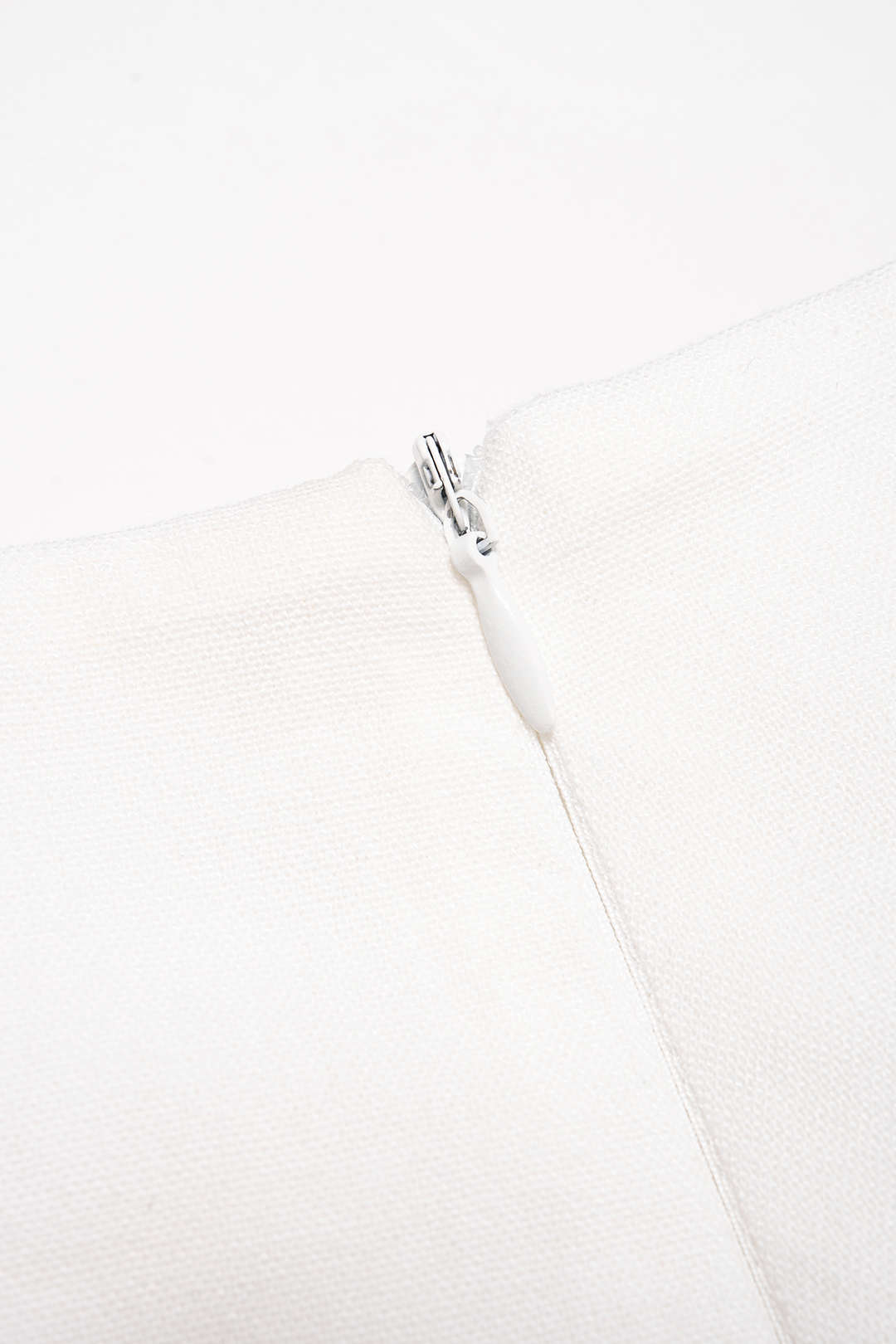 "Contrast Binding Linen Ruched Twist Knot Wide Leg Pants"