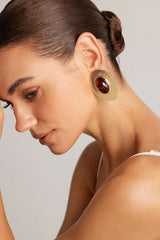 "Alloy Irregular Earrings"