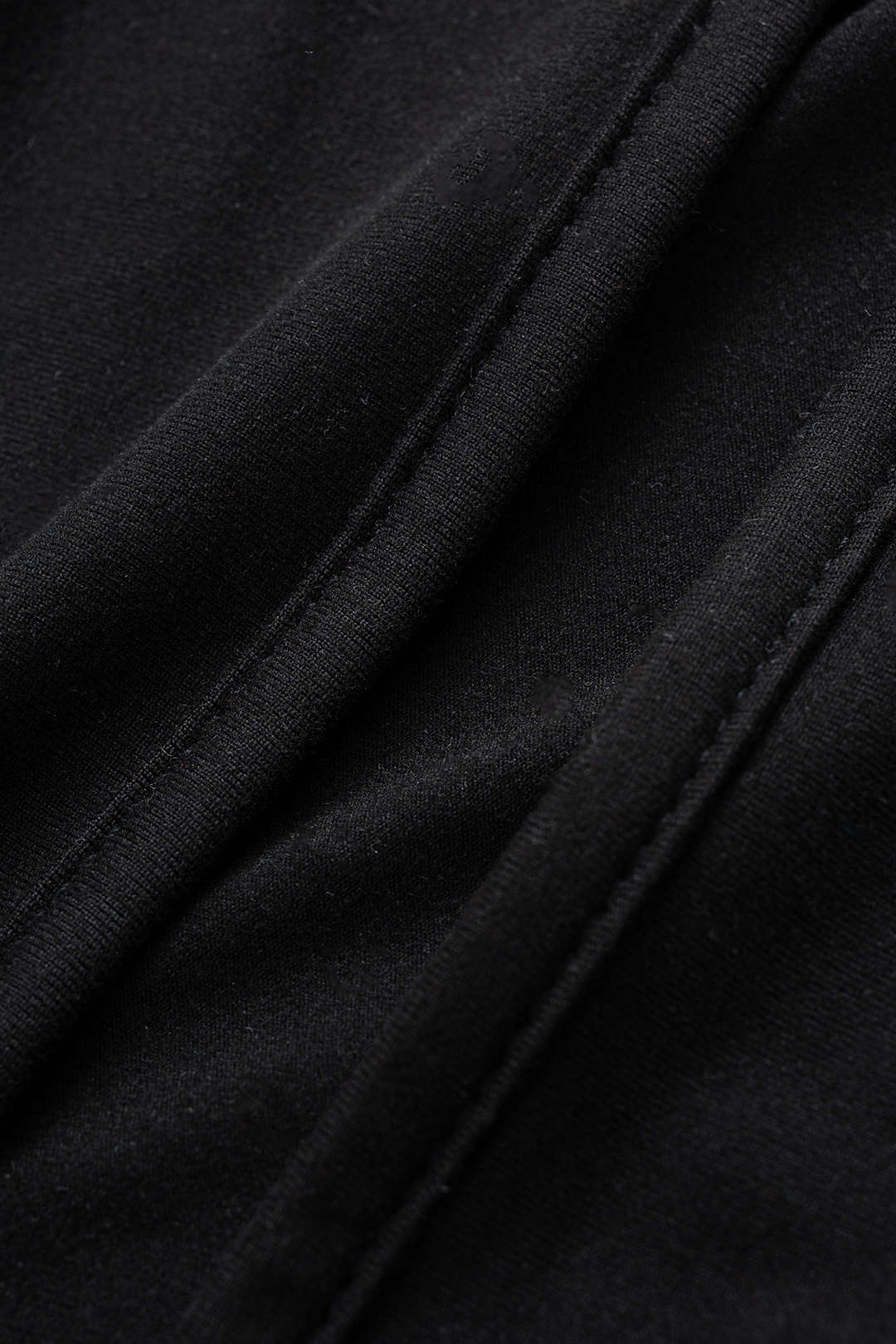 "Cut Out Asymmetrical Neck Ruched Long-Sleeve Top"