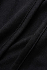 "Cut Out Asymmetrical Neck Ruched Long-Sleeve Top"