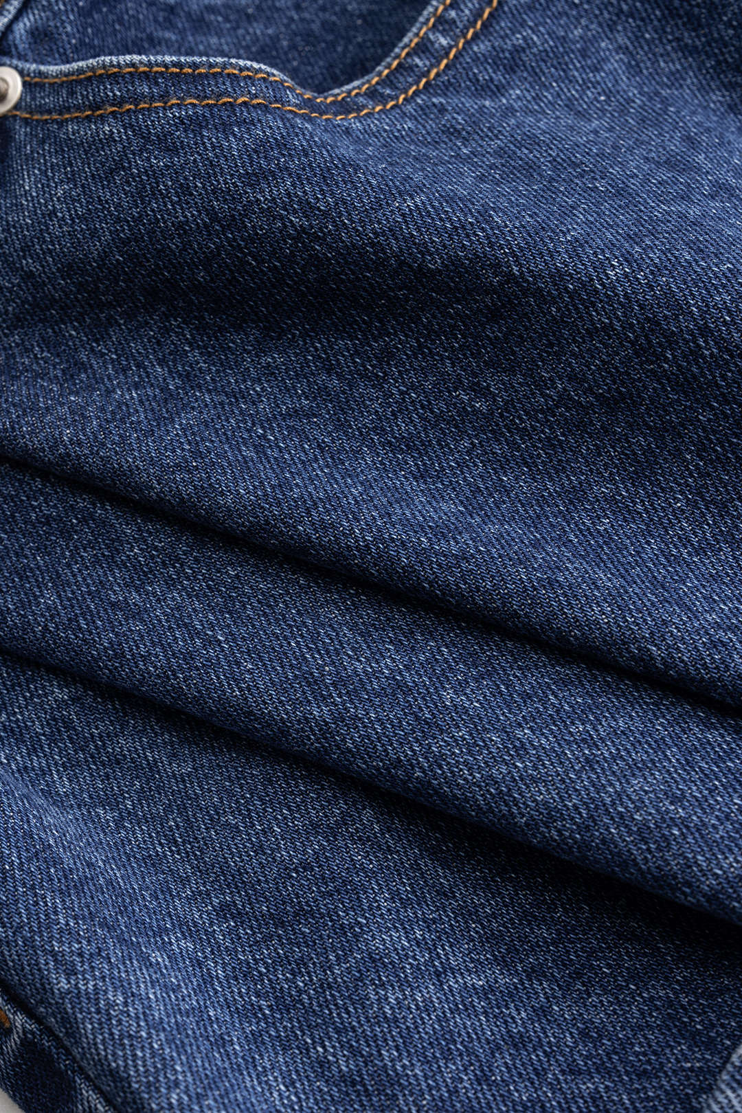 "Denim Asymmetrical Patchwork Zipper Skirt"