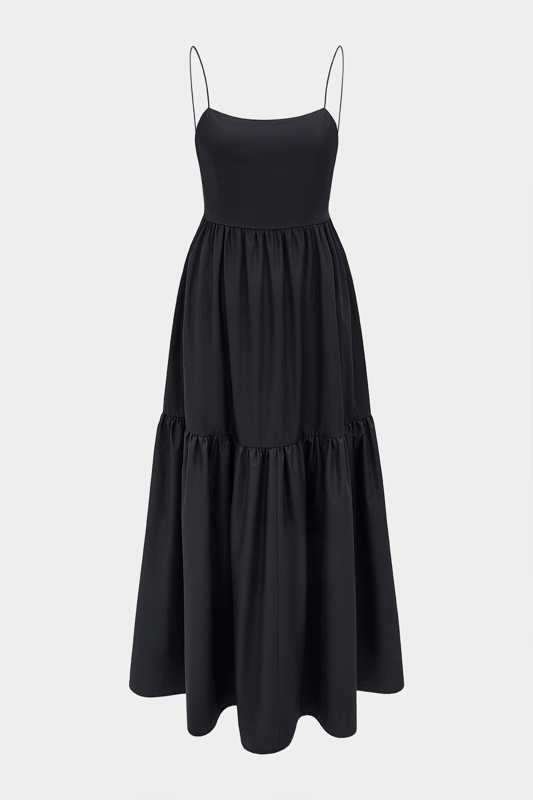 "Backless Slip Sleeveless Maxi Dress"