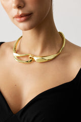 "Alloy Irregular Chain Necklace"