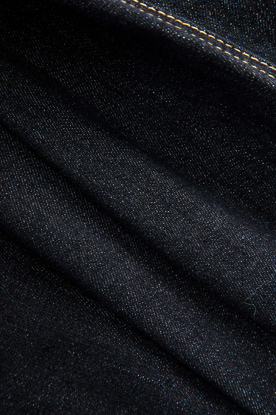 "Denim Metallic Button Outerwear"