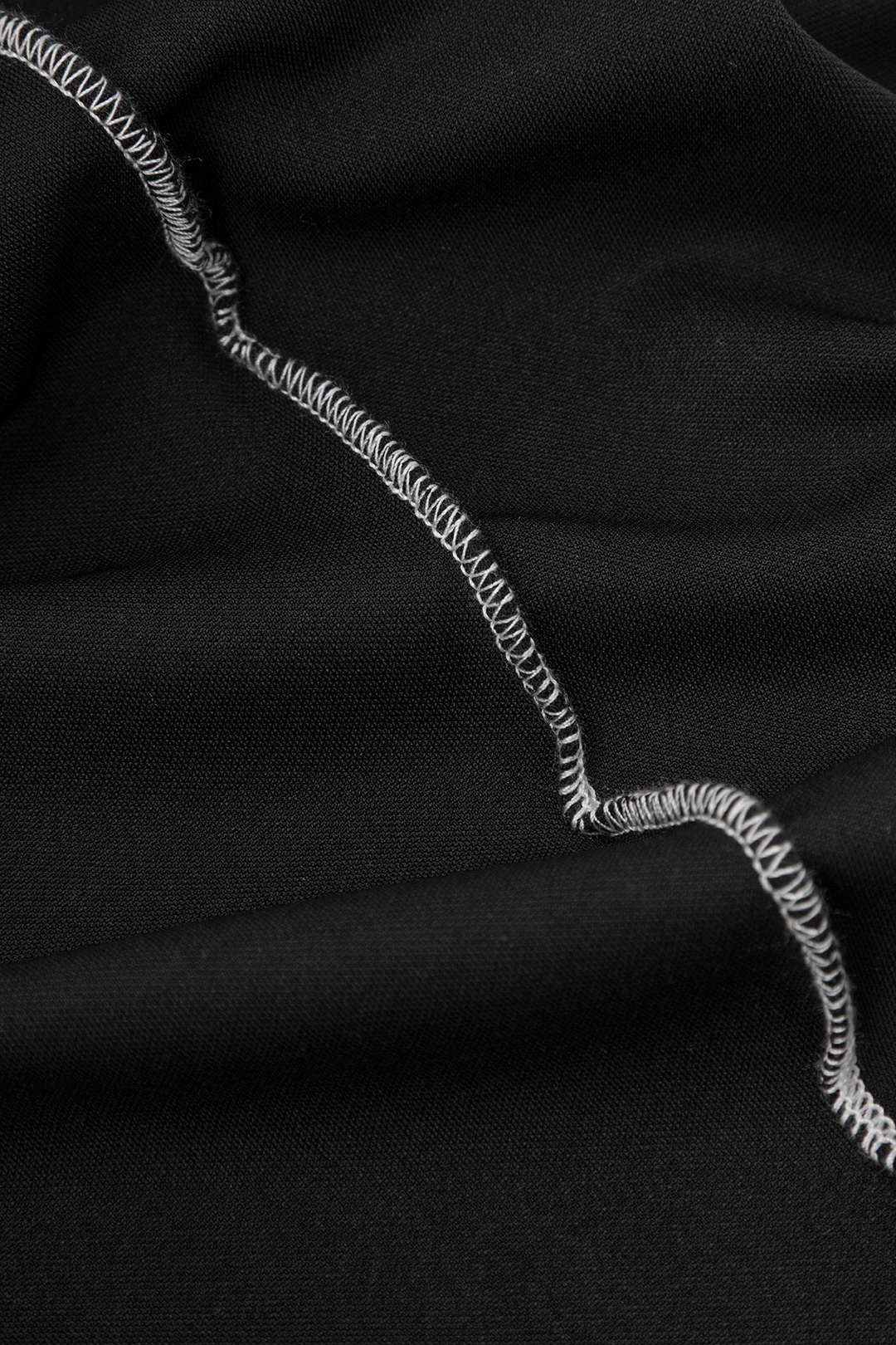 "Asymmetric Lace Panel Midi Dress"
