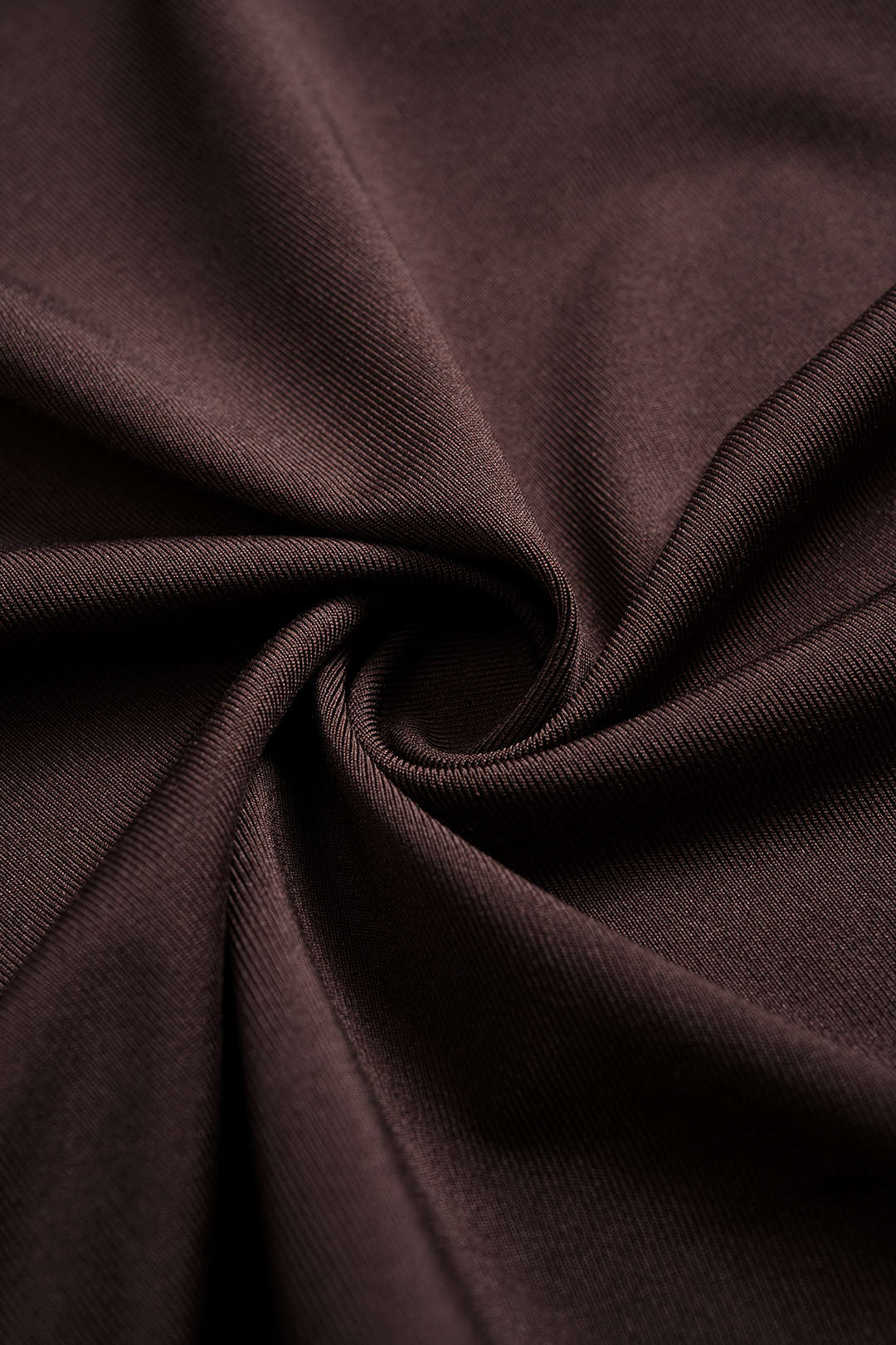 "Asymmetrical Neck Ruched Long-Sleeve Maxi Dress"