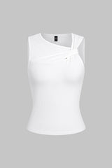 "Asymmetrical Tank Top"