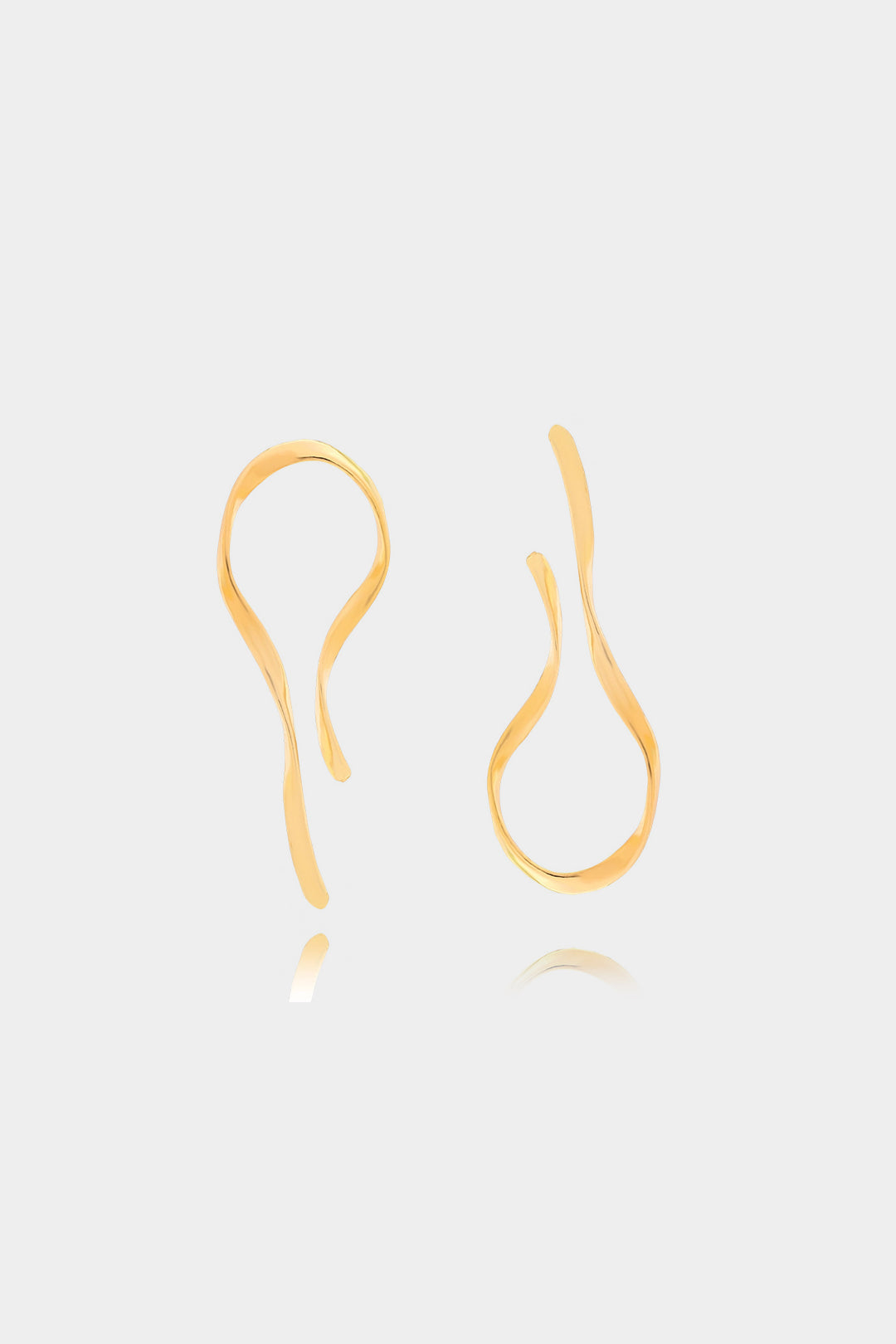 "Alloy Asymmetrical Earrings"