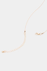 "Alloy Ginkgo Leaf Necklace"