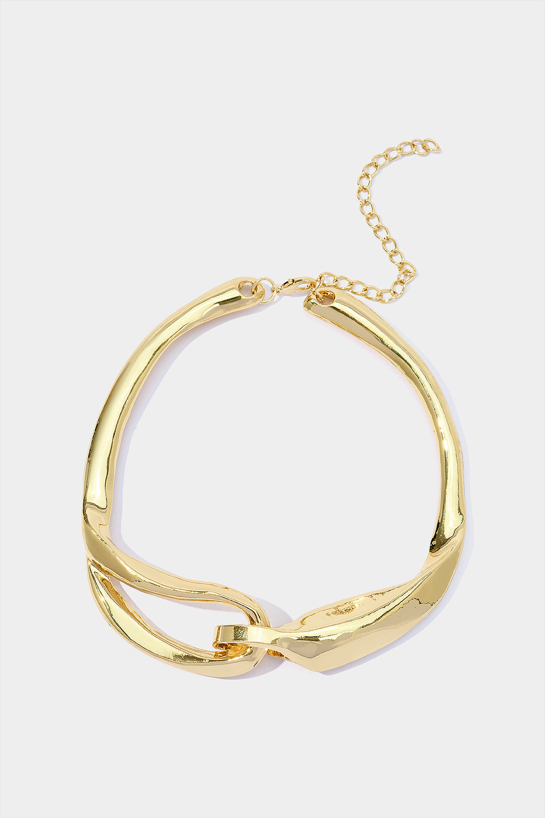 "Alloy Irregular Chain Necklace"