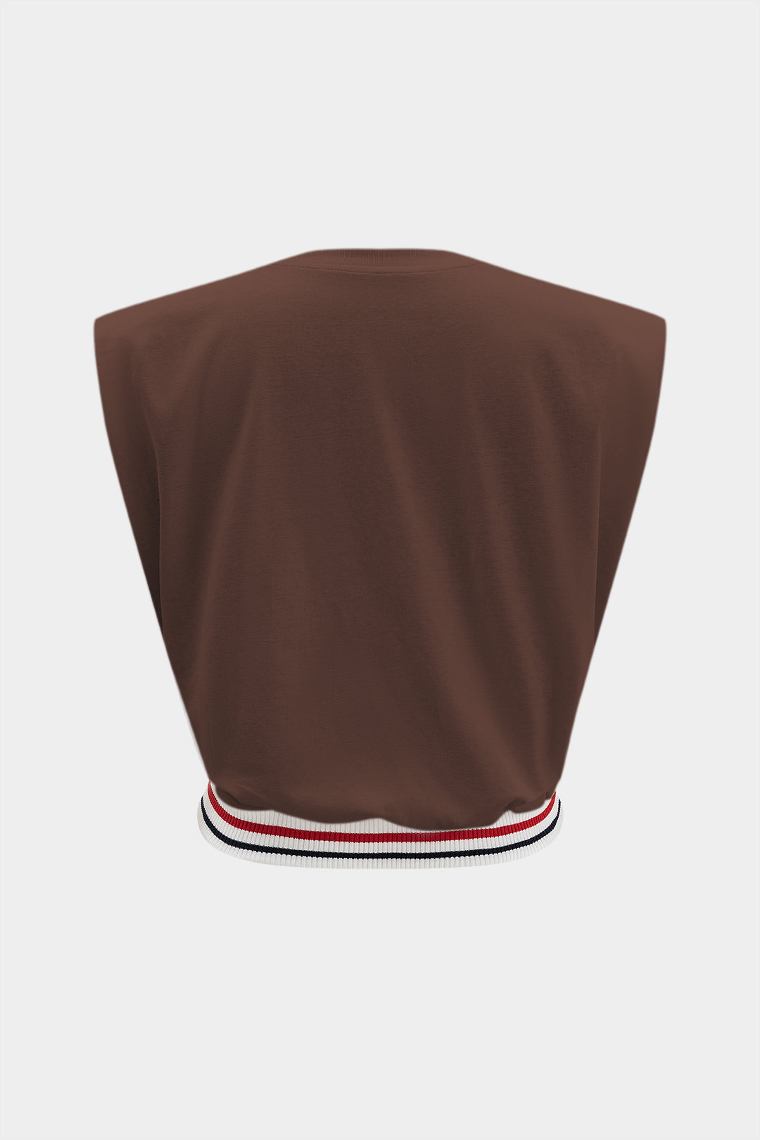 "Car Print Round Neck Sleeveless T-Shirt"